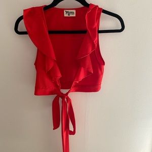 Show Me Your Mumu red too size xs.